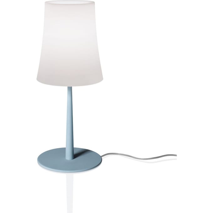 Foscarini Birdie Easy tafellamp - lichtblauw - normaal