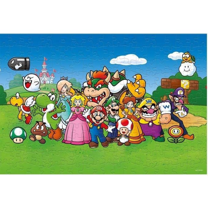 Nintendo - Super Mario en vrienden puzzel 500 stuks