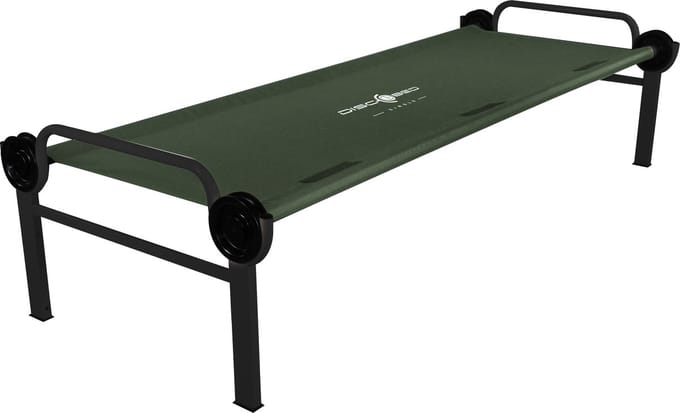 Disc-O-Bed Singel L Outdoor & Camping Enkel Bed olijfgroen