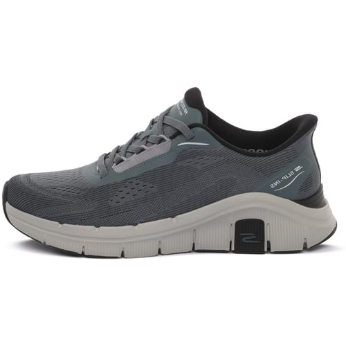 Skechers Relaxed Fit Flex Zayder Textiele Heren Slate Mesh/Synthetische Sneakers