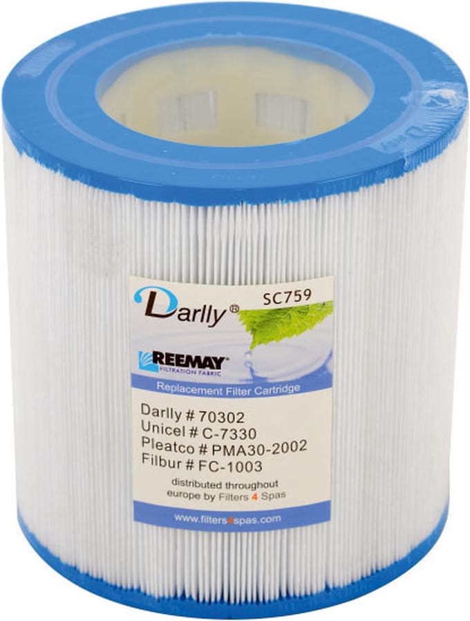 SPA FILTER SC760- DIMENSION ONE SPA FILTER 19 cm x 15 cm