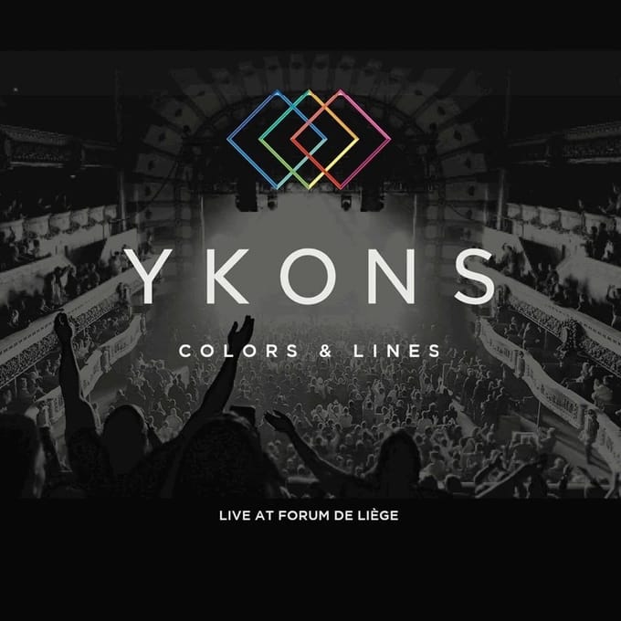 Ykons - Colors & Lines, Live At Forum De Liège (2 LP)