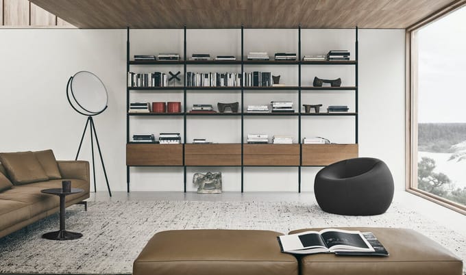 B&B Italia UP1 Fauteuil - Soara Black