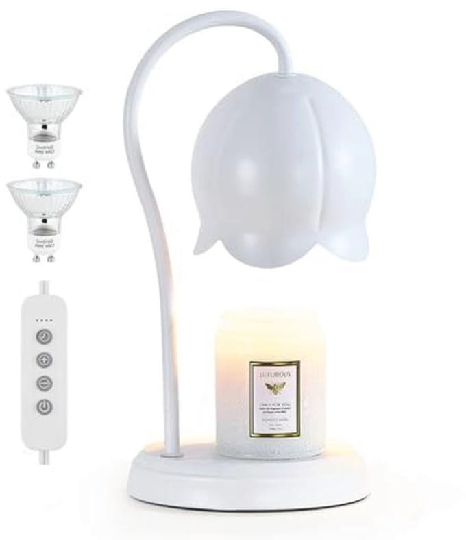 Dimbare Kaars Wax Melter Lamp met Timer voor Woondecoratie
