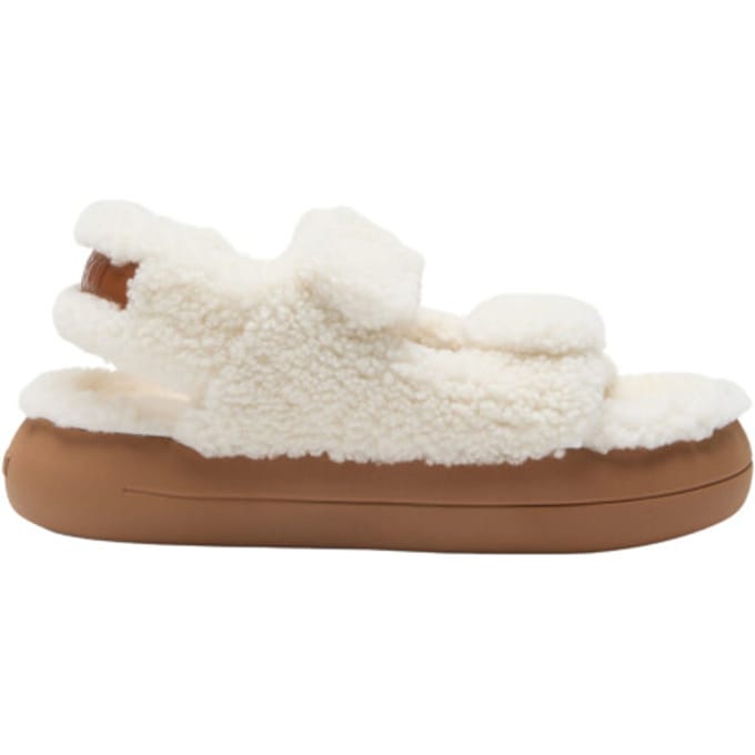 Moon Boot Mb Shearling Sandal Sandalen Off White 80d2420020