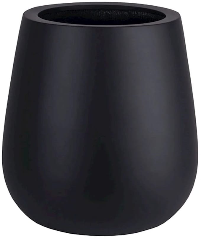 Plantenpot Vermont | Black - Zwart | Ø66 x H67 cm