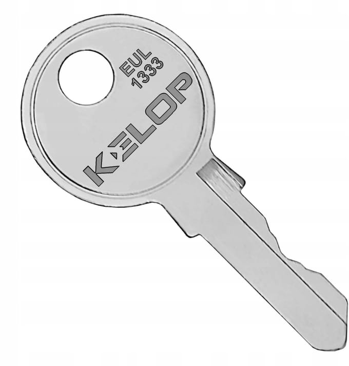 KELOP EUL 1333 Sleutel voor Euro-Locks 1333, EB 333 Sloten
