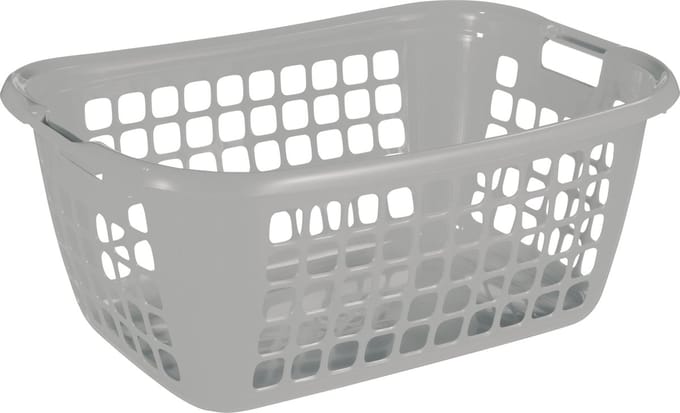 Sunware Basic wasmand 60L - 65x45x27 cm - Grijs