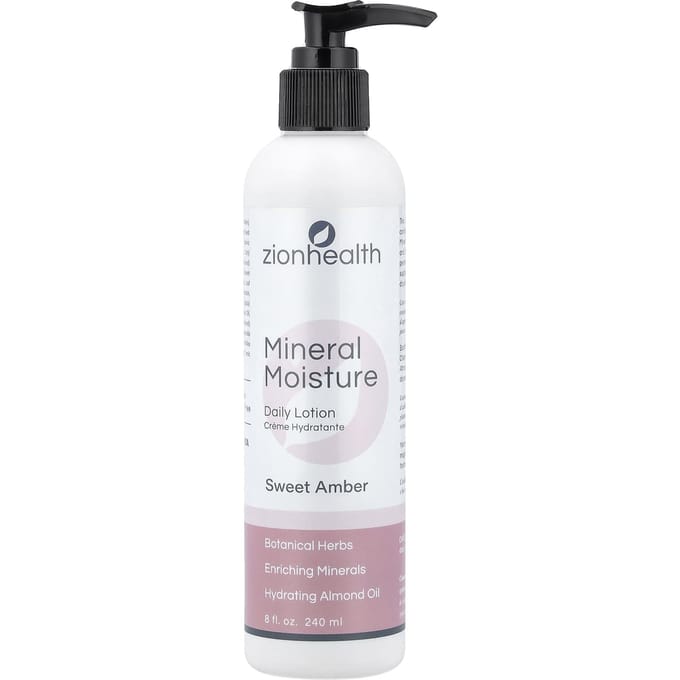 Minerale Hydratatie Dagelijkse Lotion, Zoete Amber, 240 ml(8 fl oz) white