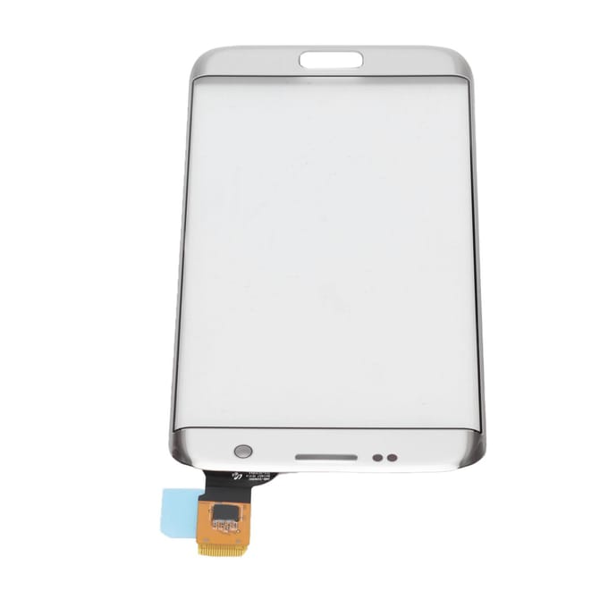 Remplacement de l'écran tactile numériseur lentille en verre pour Samsung Galaxy S7 Edge avec outils Argent noir