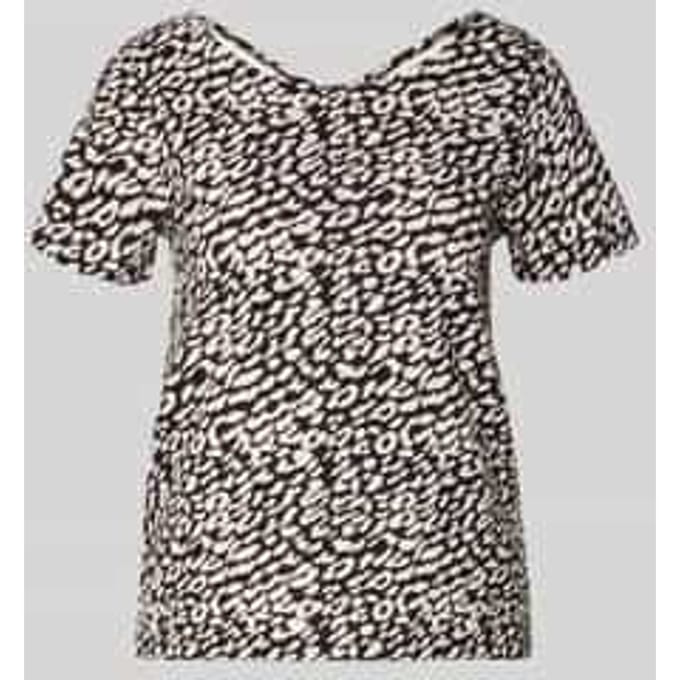 Regular fit t-shirt van viscosemix model 'BERA'