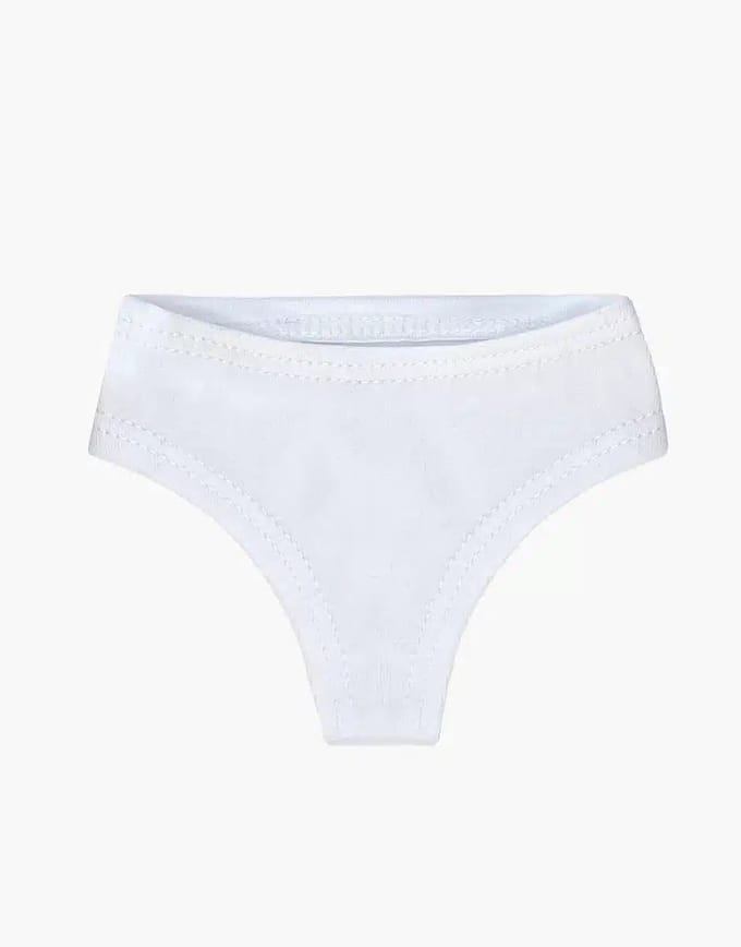 Minikane Poppenkleding Witte Onderbroek 47 cm