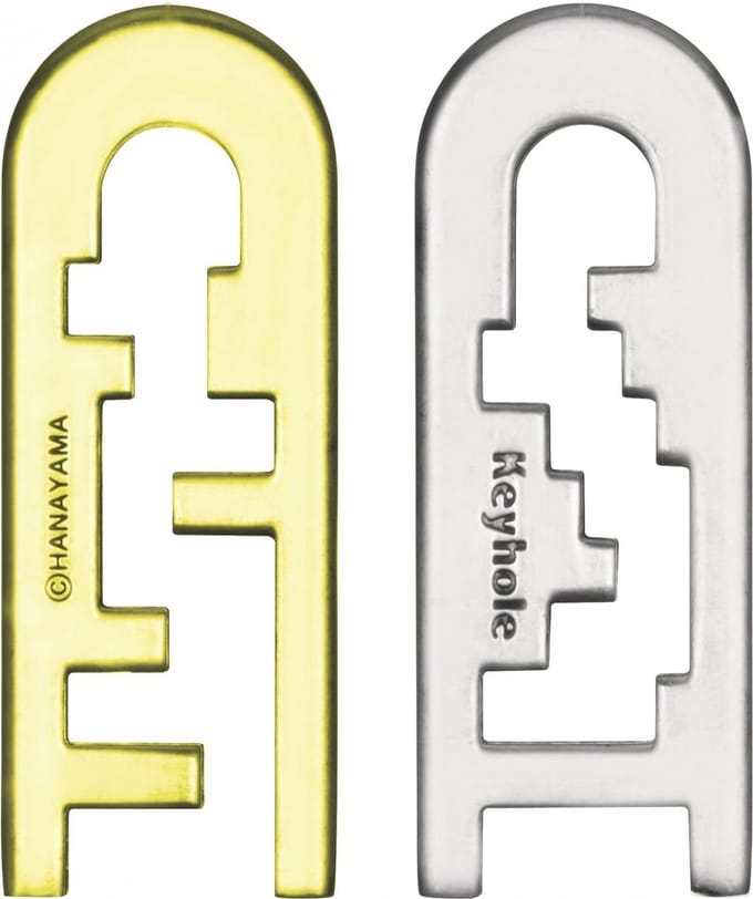 IQ-puzzel - Keyhole - Metaal - Niveau 4