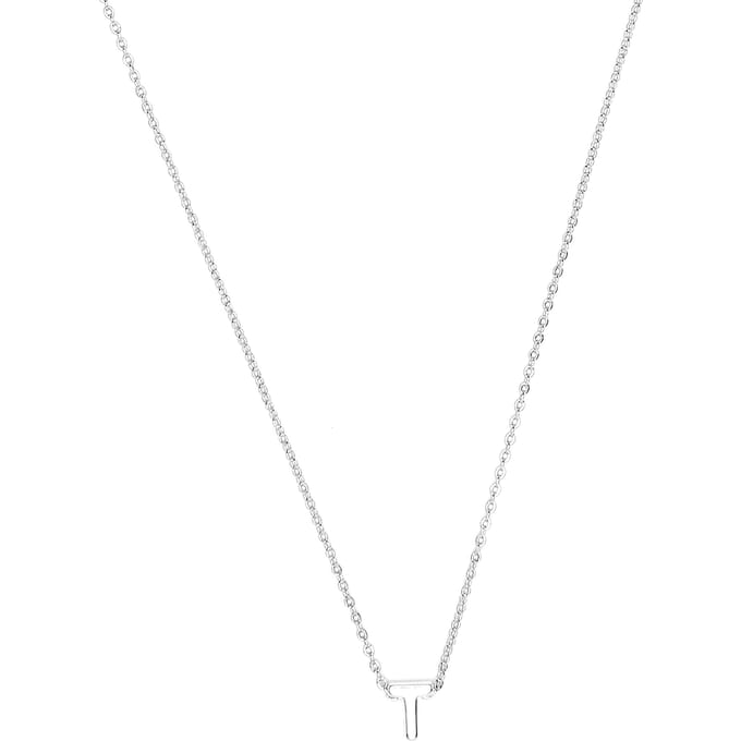 Luxenter Ketting met zilveren afwerking - Alphabet