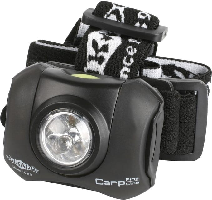 Mikado Hoofdlamp LED – Vislamp met Rood Licht – Camping & Nachtvissen