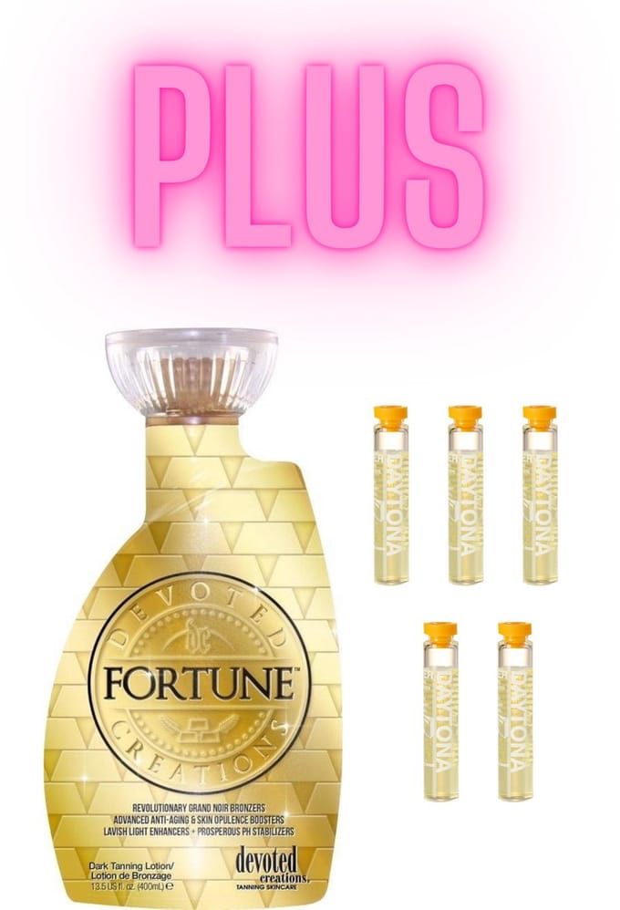 Devoted Creations Fortune 400 ml PLUS 5X Daytona Pre Sun Ampul 2 ml !