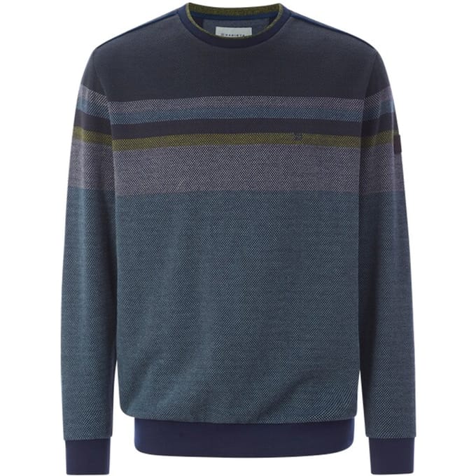 Babista herren Sweatshirt - 52/54 - donkerblauw - Plus Size