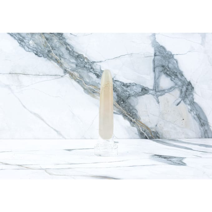 Yoni Wand - Rozenkwarts (10 cm) voor Yoni Massage