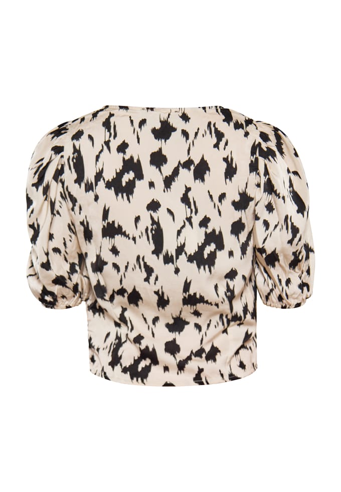 Faina Blouse Dames Beige Veelkleurig