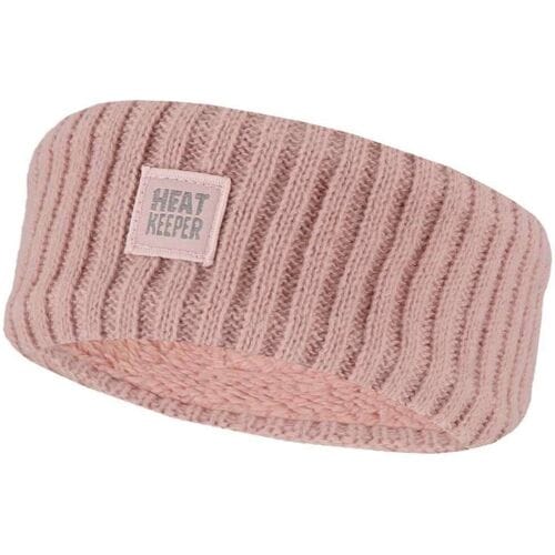Heatkeeper - Hoofdband - Dames - Roze - TOG-waarde 1.9 - Zachte teddyvoering