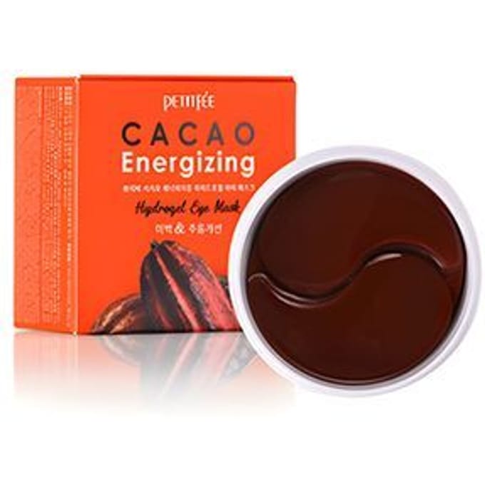 Petitfee Cacao Energizing Hydrogel Oogmasker 60 Stuks - Voedend Oogmasker voor Gezwollen Ogen en Donkere Kringen 60 sheets