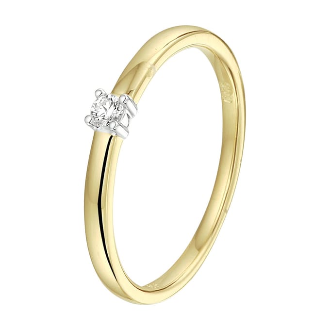 Ring Diamant 0.05ct H Si