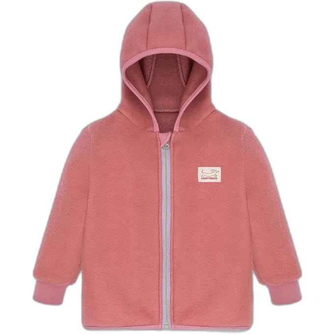 Kinderen hoodie met rits Happymess