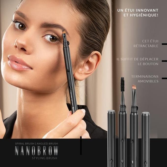Nanobrow Styling Brush Borstel 2 st