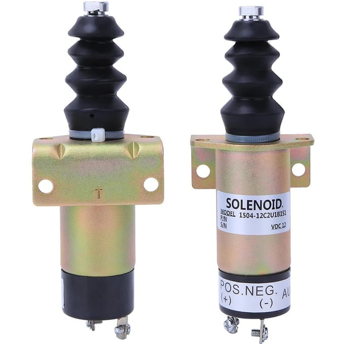 Afsluitmagneetventiel Hoge Kwaliteit Stalen Behuizing Motor Vervangingskit 12V 1504 12C2U1B1S1