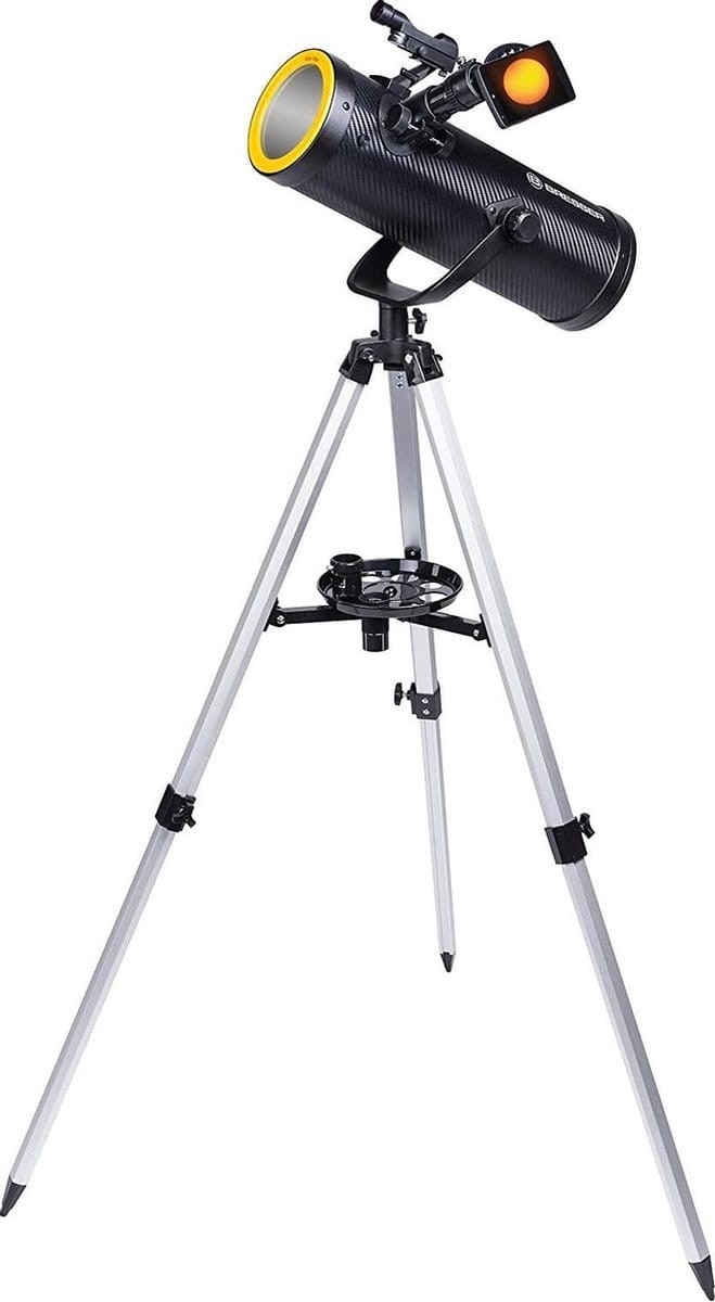 Bresser - 14253 - Solarix AZ 114/500 Carbon Design telescoop-starterset