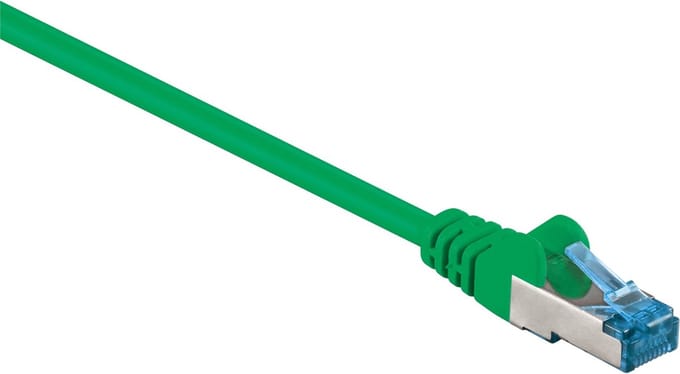Goobay - S/FTP netwerkkabel CAT6a - Groen - 10 meter