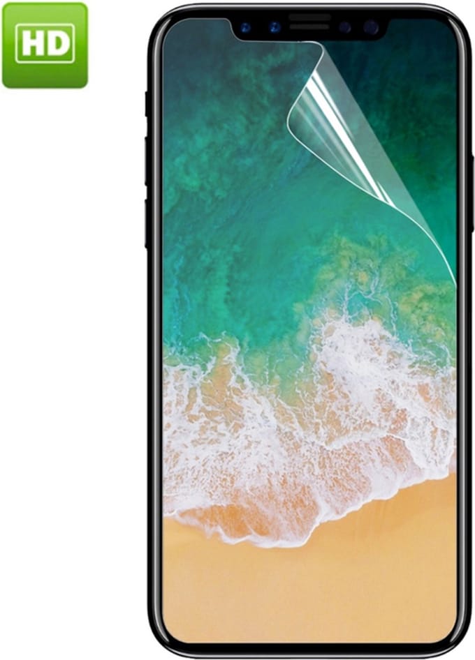 Screenprotector Bescherm-Folie geschikt voor iPhone X - XS