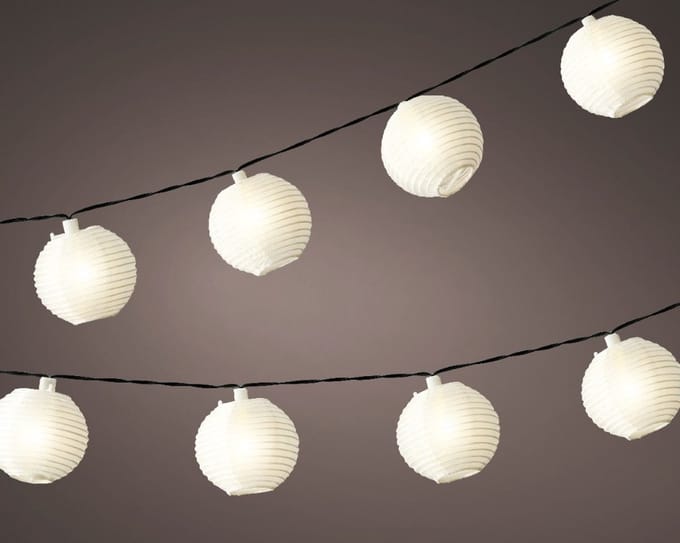Partylights - Lantaarns - 20 LED - warm wit