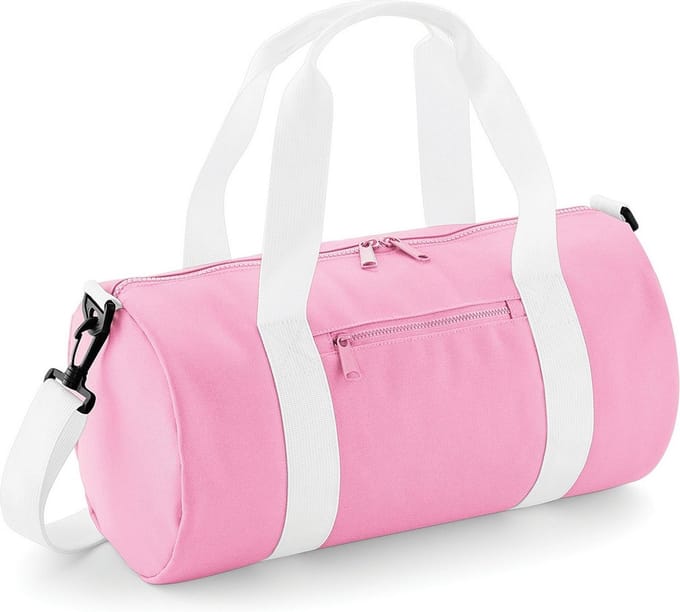 Bagbase Minivatzak (Pakket van 2) (Klassiek Roze/Wit)