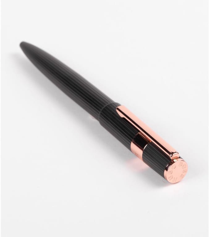 Hugo Boss - HSV2854E - Balpen - zwart - Gear