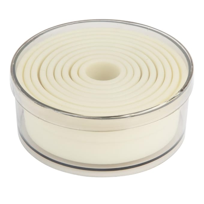 Vogue Effen Ronde Nylon Uitstekers 9 stuks