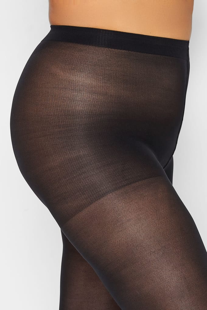 Yours Premium Panty Van 50 Denier In Zwartsize 44-48