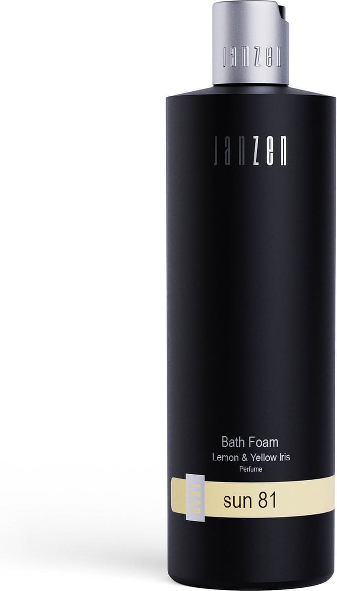 Janzen Sun 81 Bath Foam Mousse Lemon & Yellow Iris