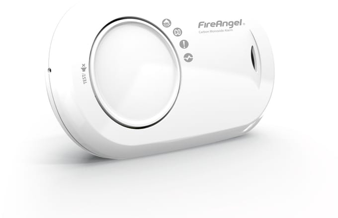FireAngel FA3820-EUX10 Koolmonoxidemelder Incl. batterij (10 jaar) werkt op batterijen Detectie van Koolmonoxide