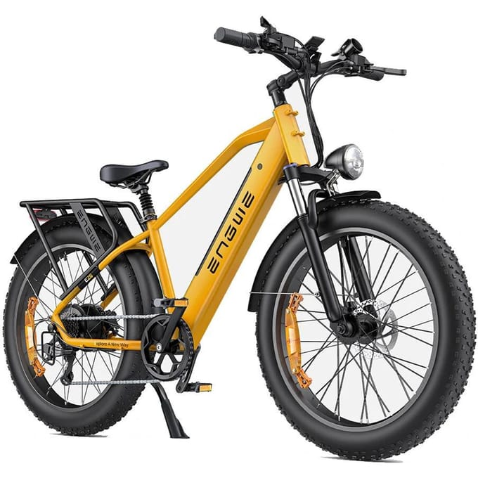 ENGWE E26 Dual Suspension All-Terrain E-bike 250W,48V 16AH geel