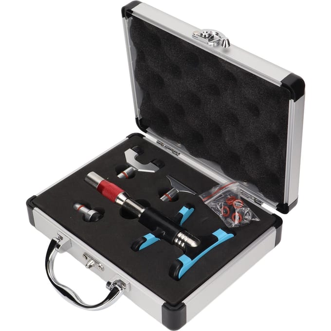 Professioneel handmatig chiropractisch hulpmiddel met 10 standen, instelbare wervelmassage, goudkleurig. rood