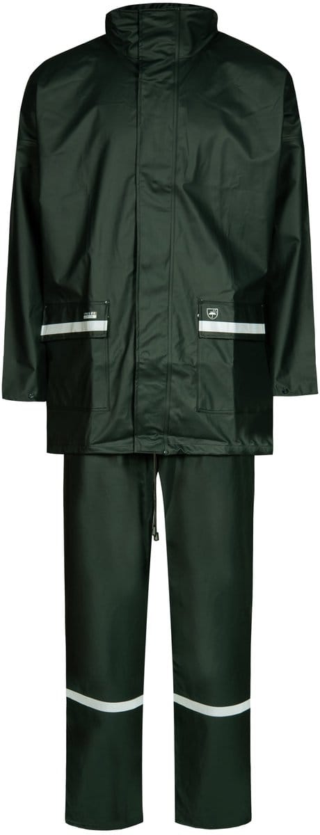 Donker groen regenpak van Lyngsøe Rainwear 6XL
