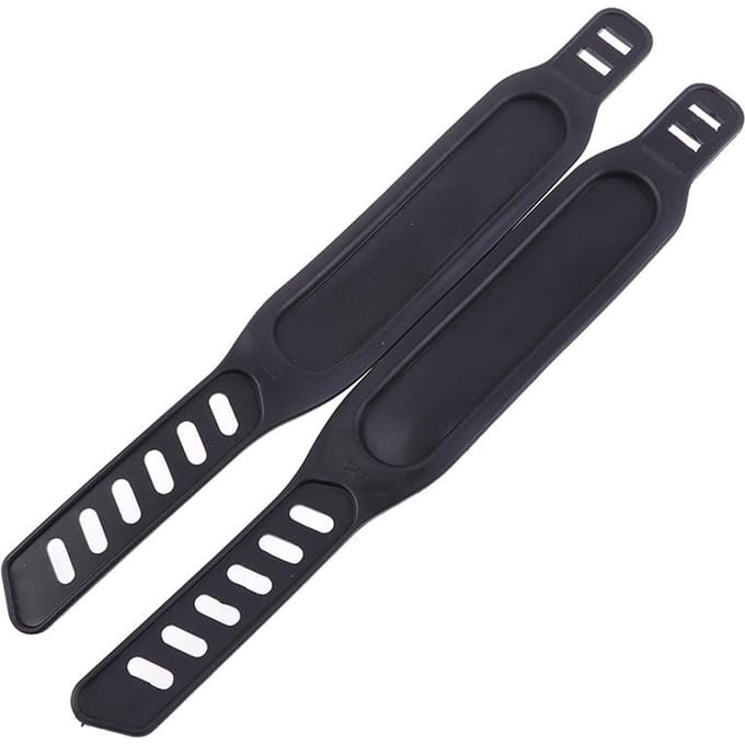 1 paar hometrainer pedaalriemen stijgbeugelriem fitnessapparatuur accessoires black
