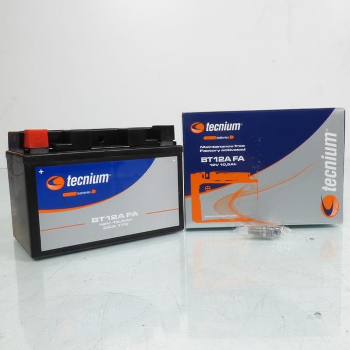 Batterie SLA Tecnium pour Auto YT12A / 12V 10.5Ah Neuf
