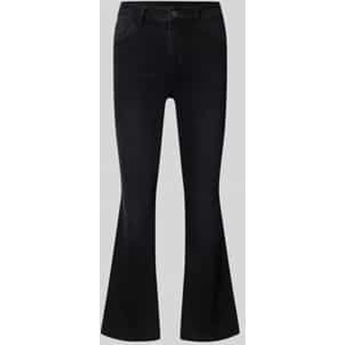 flared fit jeans van katoenmix model 'Princess'