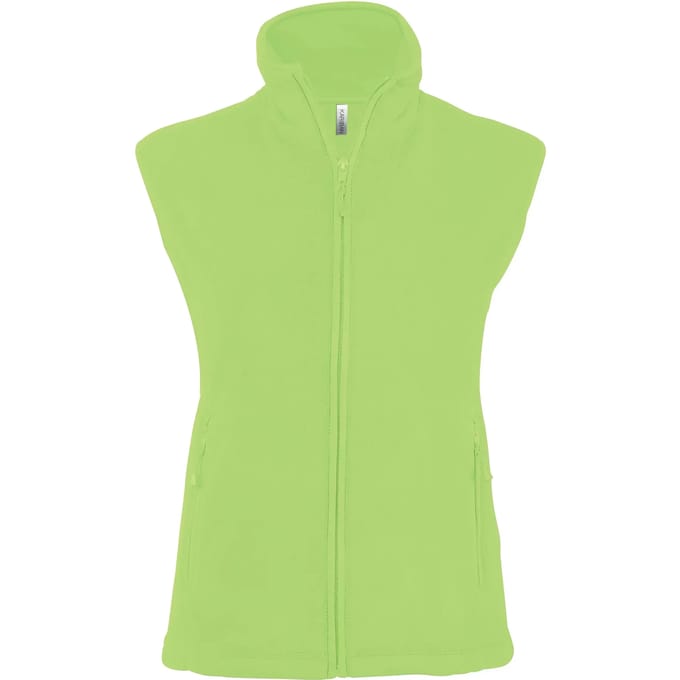 Kariban Bodywarmer van microfleece dames K906 - Lime - M