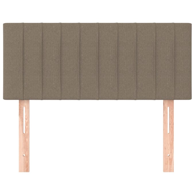 vidaXL - Hoofdbord - 80x5x78/88 - cm - stof - taupe