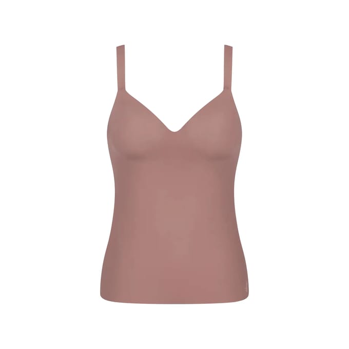 Sloggi ZERO Feel 2.0 THE UP Bra Shirt Dames Onderhemd - CACAO
