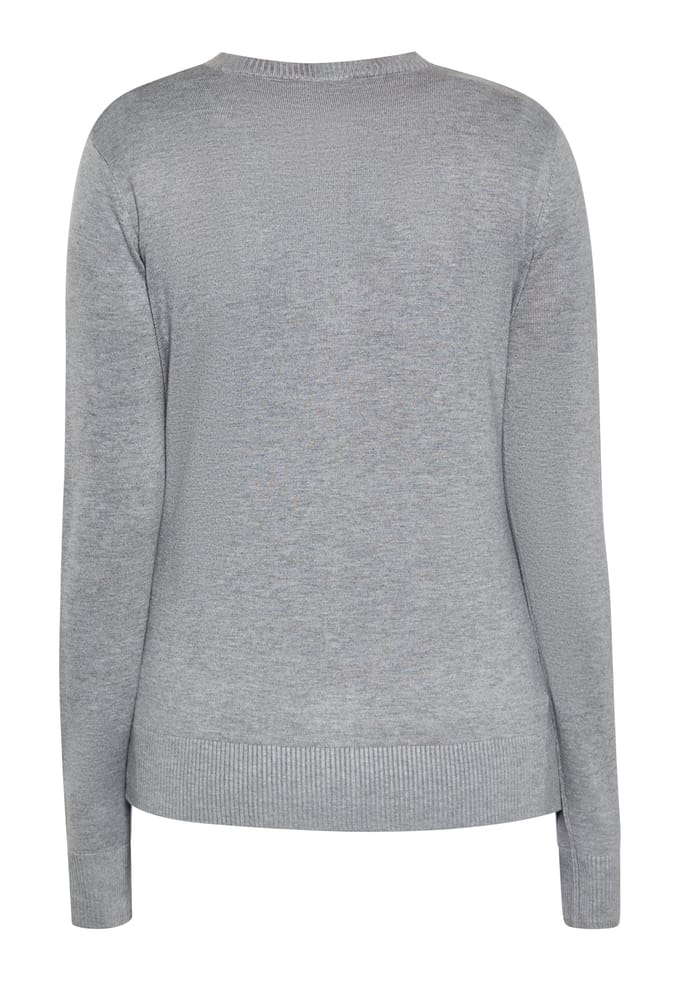 RISA Vest Dames grijs melange