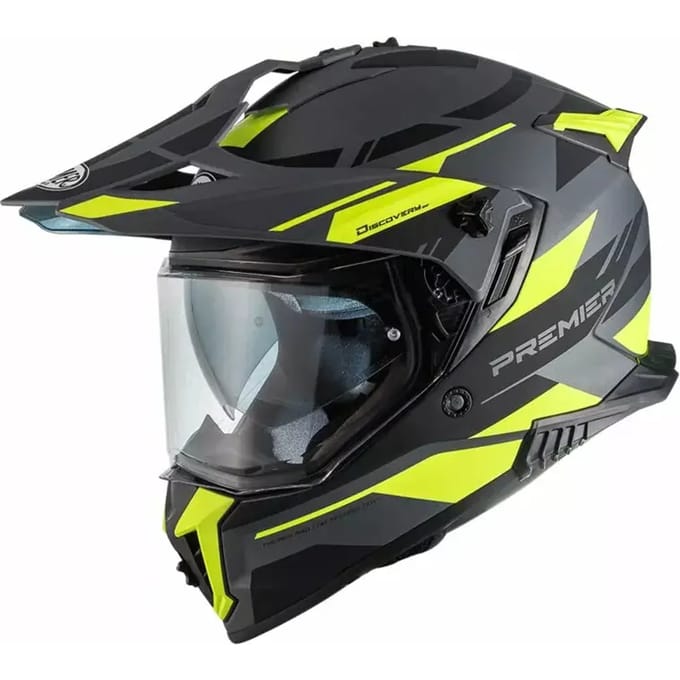 Volle motorhelm Premier Disc EAY17BM